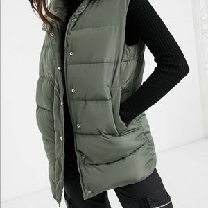 ASOS Oversized Puffer Vest NWT